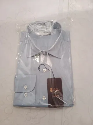 Camisa Pulpo Azul Talla M Sin Estrenar