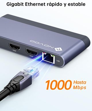 Docking Station para portátil Dual Monitor - Adapt