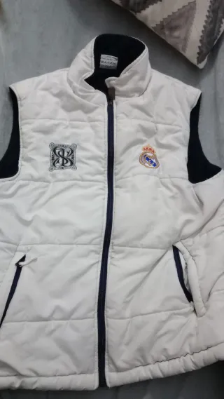 Chaleco Real Madrid Blanco