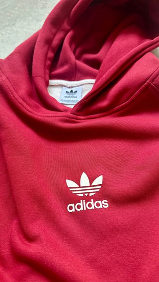 Sudadera burdeos Rayas