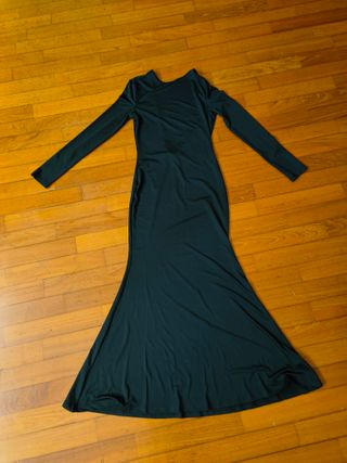 Abito lungo nero elegante