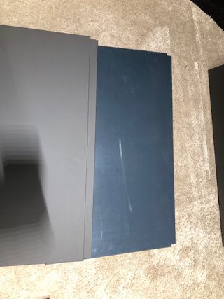 Puertas Bestå Madera Negras/Grises