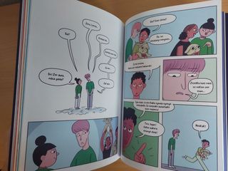 Mutila izatea, cómic pedagógico Nueva Masculinidad