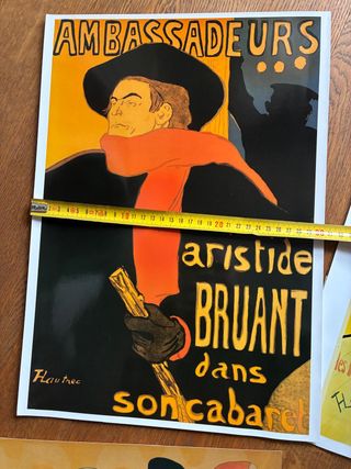 Posterbook Toulouse Lautrec con 6 poster