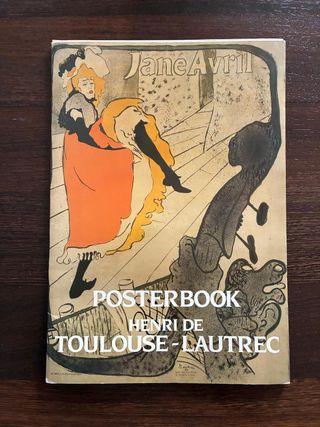 Posterbook Toulouse Lautrec con 6 poster