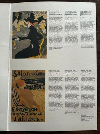 Posterbook Toulouse Lautrec con 6 poster