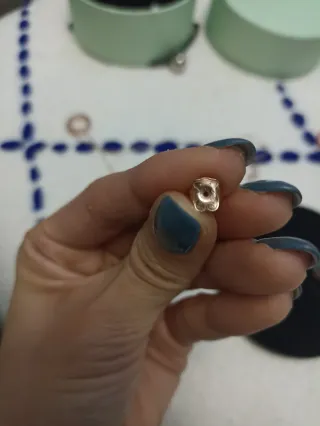 Conjunto Tous Collar y Pendientes Multicolor