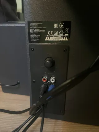 Altavoces Logitech Z333 Multimedia 2.1 80 W