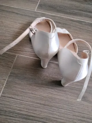 Zapatos de Novia ANGELA MARCON Plata/Blanco