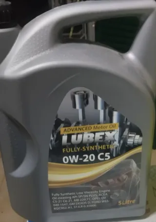 Olio motore LUBEX 0W-20 C5 5L