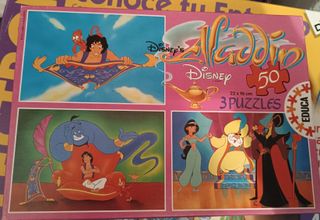 Puzzles Disney. Precio 1,50 €/Ud.