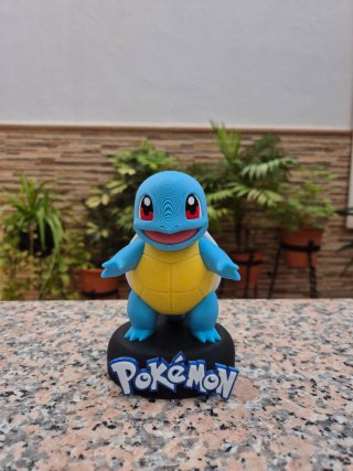 Figura Pokémon Squirtle 3D