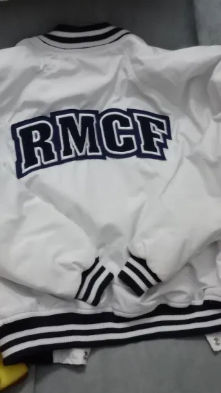 Chaqueta Real Madrid Blanca Talla M