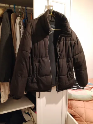 Chaqueta Pull&Bear Negra Talla S