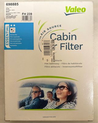 Filtro de habitáculo Valeo 698885 (ver descripción