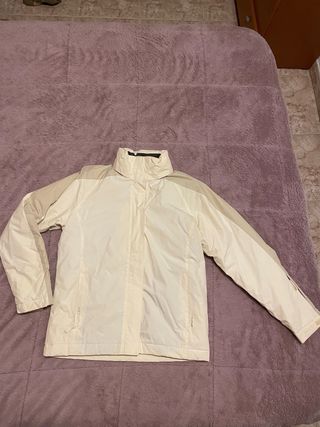 Abrigo Nieve Mujer Wed'ze Crema