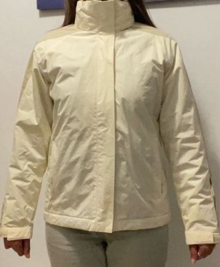 Abrigo Nieve Mujer Wed'ze Crema