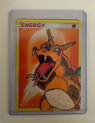 Carta Pokemon Charizard Customizzata