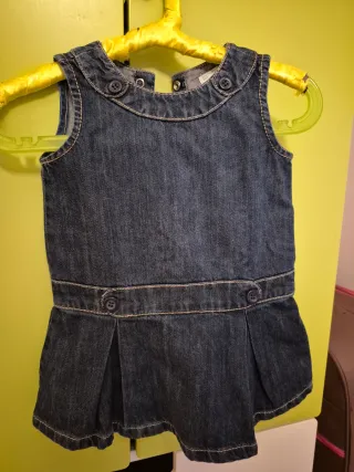 Mono tejano bebé azul