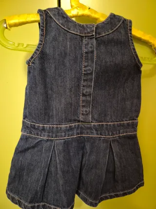 Mono tejano bebé azul