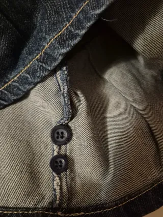 Mono tejano bebé azul