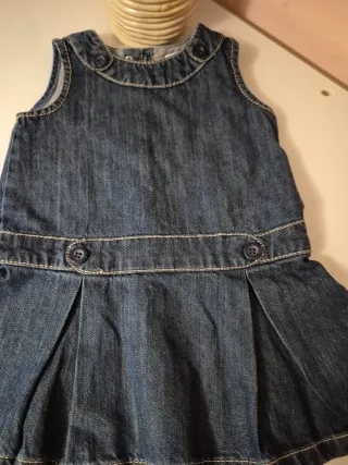 Mono tejano bebé azul