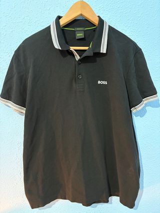 Polo HUGO BOSS Negro, modelo Paddy