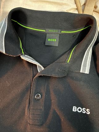Polo HUGO BOSS Negro, modelo Paddy