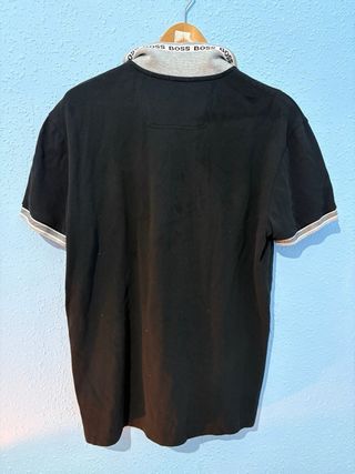 Polo HUGO BOSS Negro, modelo Paddy