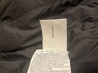 Chaqueta Zara Negra Talla M