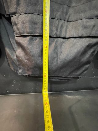 Chaqueta de moto negra