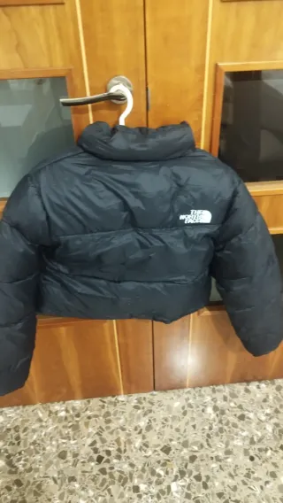 Chaqueta negra North Face chica S