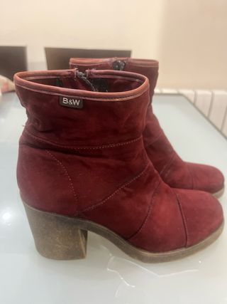 Botines B&W Mujer Talla 39