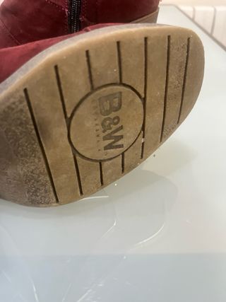 Botines B&W Mujer Talla 39