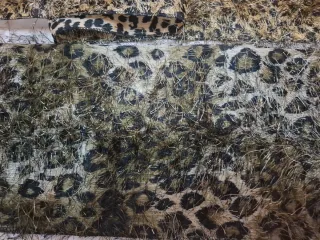 Bugandas Pañuelos de encaje y estampado animal