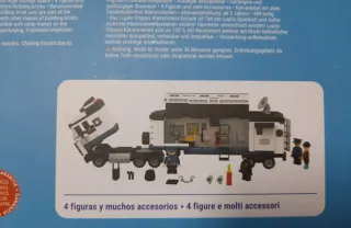 Lidl Lupilu Camião Polícia 489 Peças