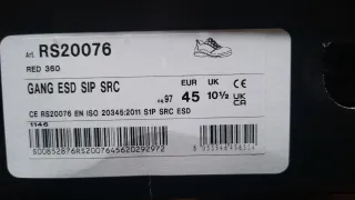 Zapatos de seguridad U-Power RS20076 Talla 45