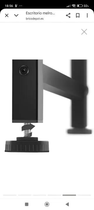 Escritorio mesa Oficina despacho Melrose Marrón