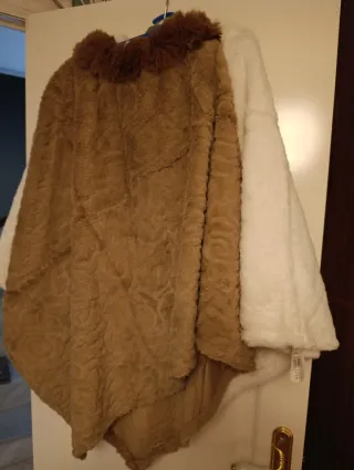 Set di cappotti invernali da donna beige/marrone