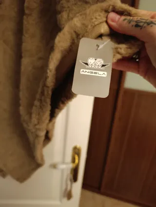 Set di cappotti invernali da donna beige/marrone