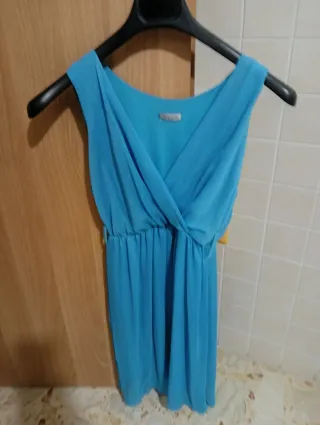Vestito turchese taglia S