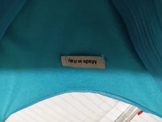 Vestito turchese taglia S