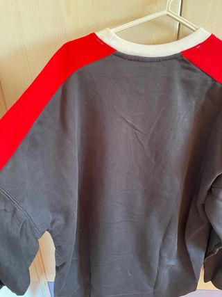 Sudadera Nike Air Blanca, Roja y Negra