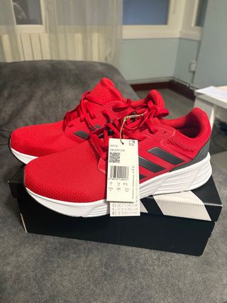Zapatillas Adidas Galaxy 6 M Rojas Talla 44.5