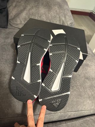 Zapatillas Adidas Galaxy 6 M Rojas Talla 44.5