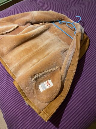 Chaqueta piel forro pelo auténtica