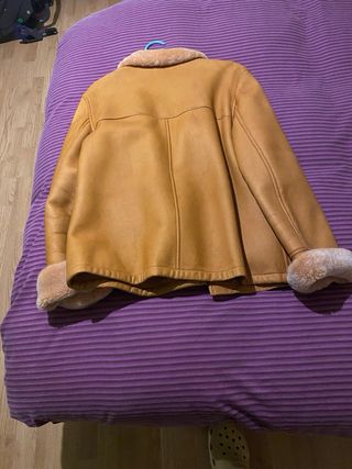Chaqueta piel forro pelo auténtica