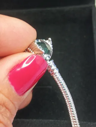 Pulsera Pandora Corazón Plata