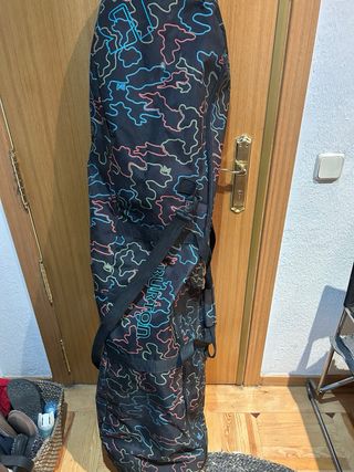 Tabla Snowboard Salomon&fijaciones+funda Burton