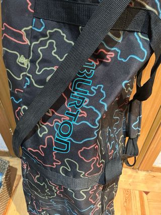 Tabla Snowboard Salomon&fijaciones+funda Burton